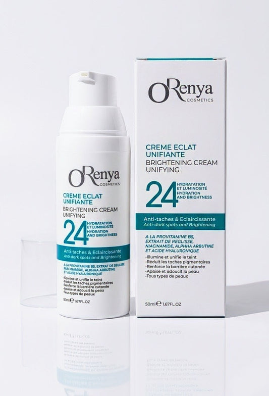 Orenya Créme Eclat : Unifiez votre teint, révélez votre lumiére