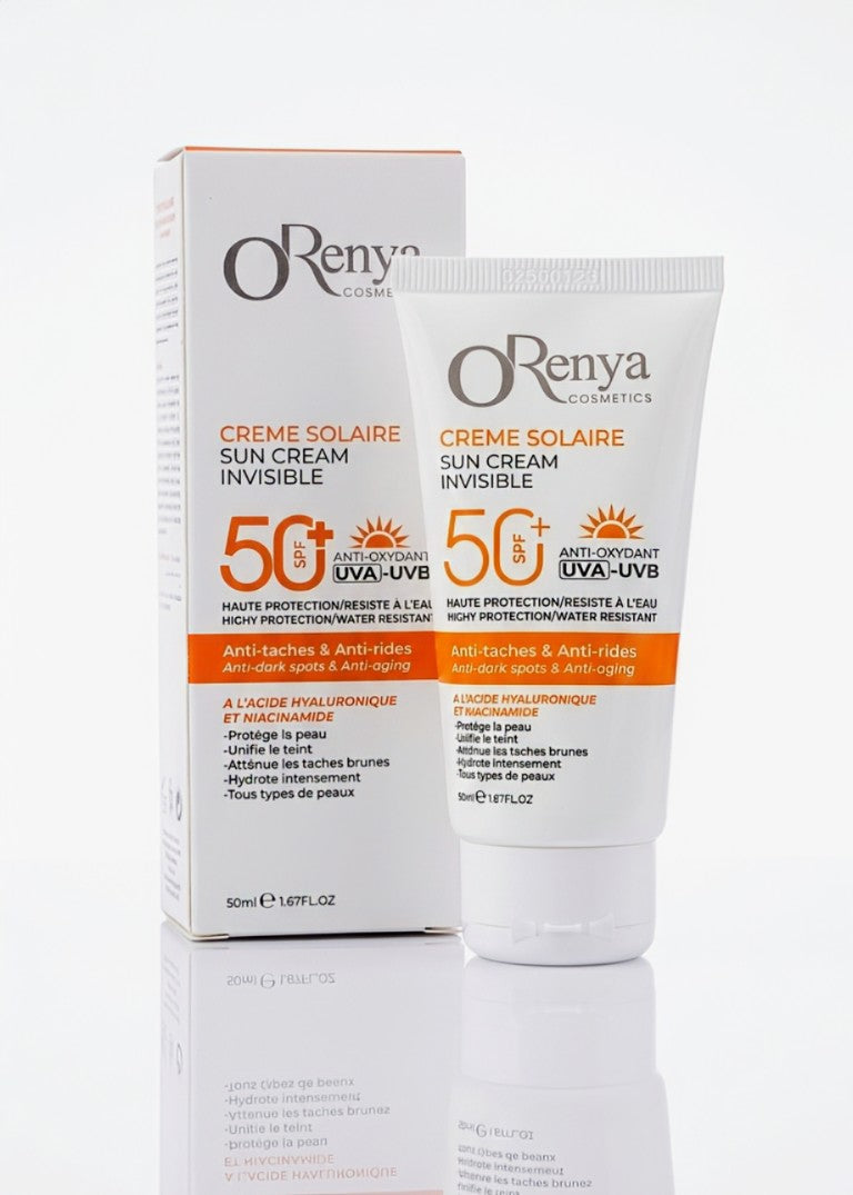 Ecran Solaire SPF 50+ : Haute Protection Solaire et Soin Anti-Age